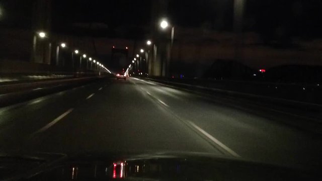 conduire de nuit