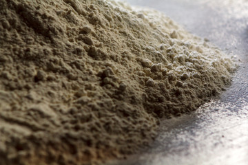 Pile of flour