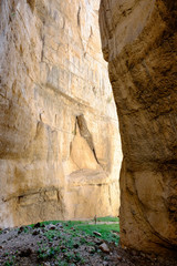 Deep rocky canyon