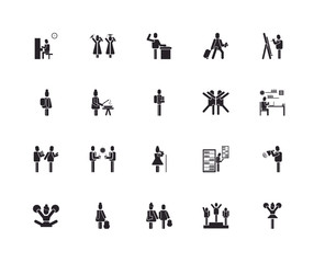 Set Of 20 icons such as Cheerleader, Winner, Students, Student, Drawing, Dancing, Singing, Acting class, Barbecue, Swear, icon pack