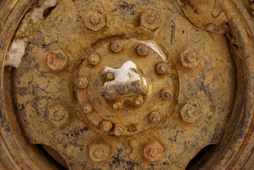 Metal abstract texture