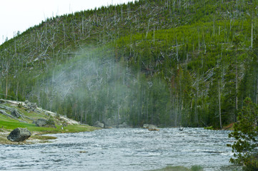 Steamy River