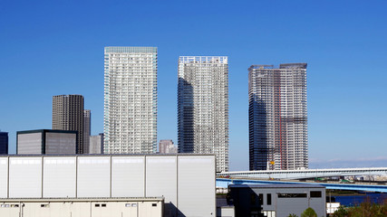 東京ベイエリアの都市景観