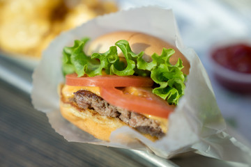 Delicious Hamburger