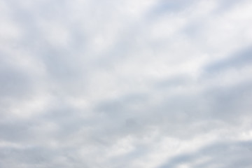 white clouds on blue sky