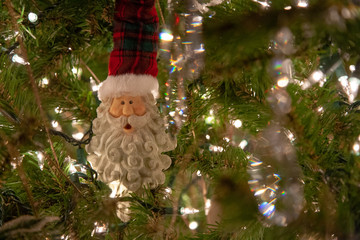 Santa in a Christmas Tree Again