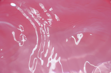 Water surface with waves. Selective focus.