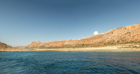 Fototapeta na wymiar Mediterranean near the island