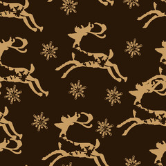 Christmas festive background let you create christmas invitations, wrappers, fashion textile patterns, textures, posters, festive decorations, gifts,  wallpapers, scrapbooking. Snowflakes, fur trees.