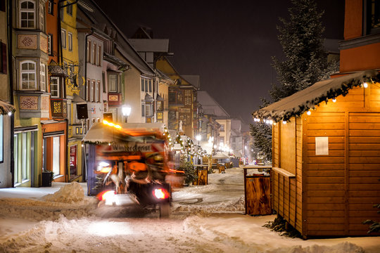 Weihnachtsmarkt Rottweil / mit Schnee