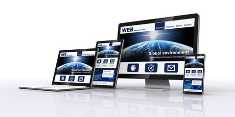 responsive website design © yoshitaka