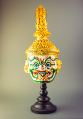 Close up thai style pantomime