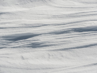 snow background texture. caked snow, weathered