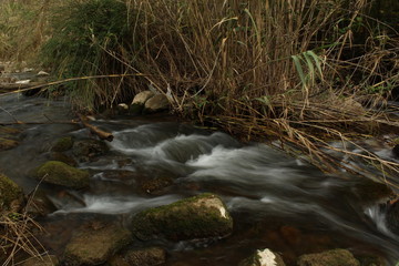 Instantaneas de larga exposición de saltos de agua