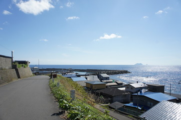 江良方面より清部へ