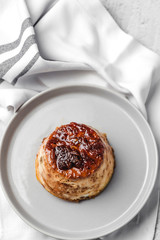 Delicious homemade pudding