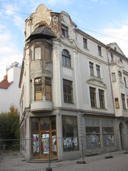 Verfallendes Haus in Weimar