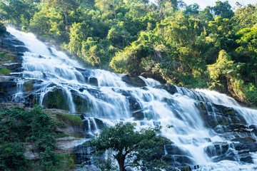 Mae Ya waterfall, Big waterfall at Chiangmai, Northern, Thailand
