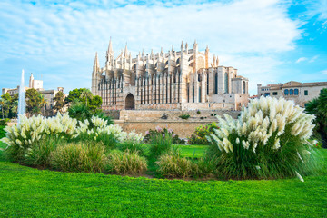 Fototapeta premium Art and sacred architecture in Palma de Majorca