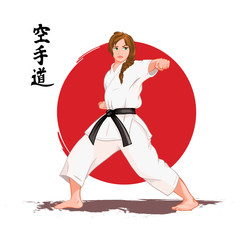 karate Woman © Ysas