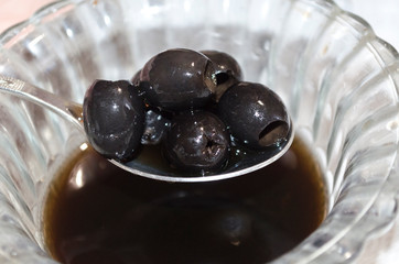 black olives in a bowl