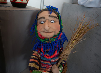 The character of Russian fairy tales Baba Yaga