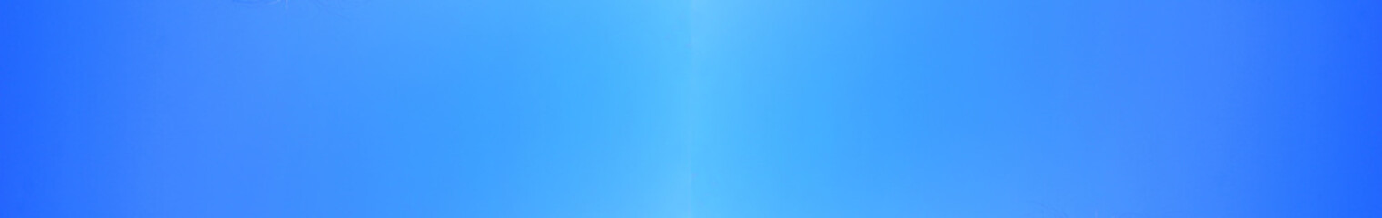 Blue Sky Empty Background and Simple Vivid Blue Color Template of Bright Light Sky with No Clouds. Simple Frame Backdrop of Gradient Blue Color, Blank Sky Wallpaper, Poster or Banner for Copy Space