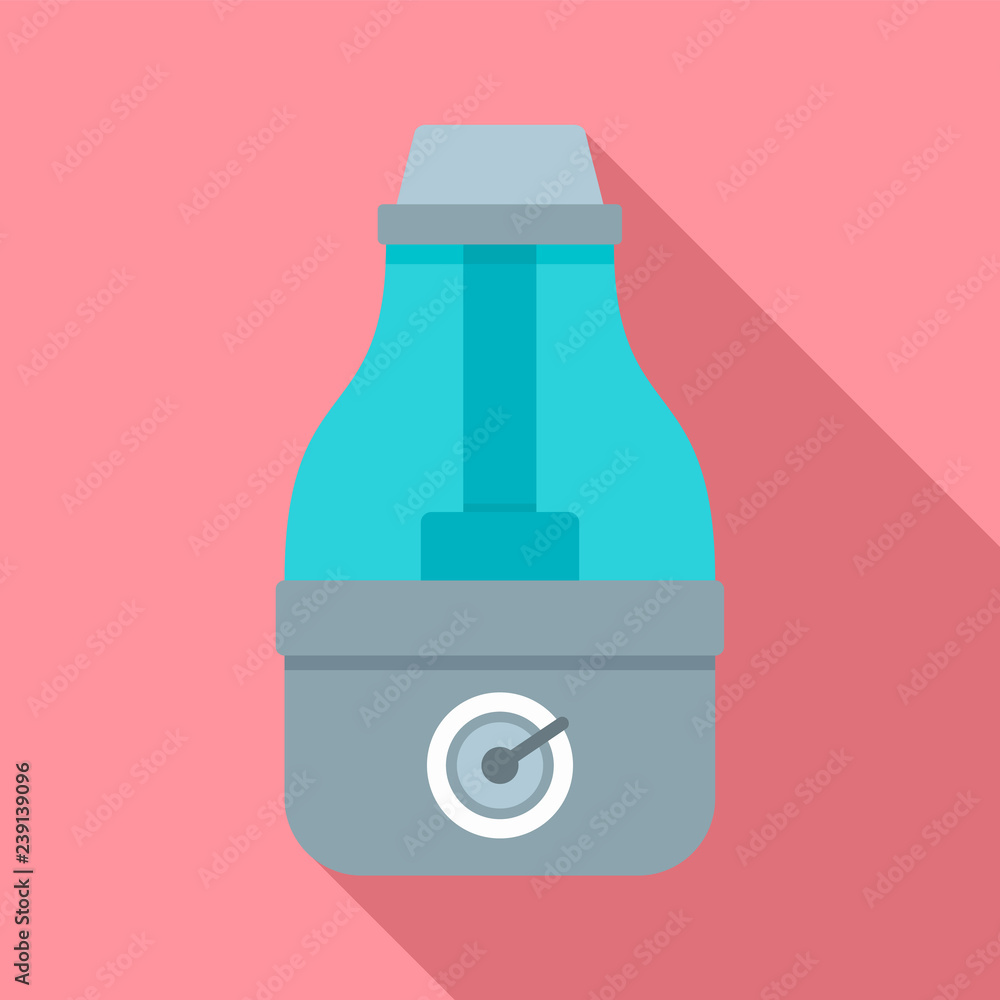 Wall mural house humidifier icon. flat illustration of house humidifier vector icon for web design