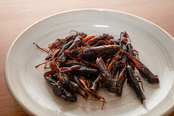 Fototapeta premium イナゴの佃煮