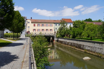 Vils und Brücke Fronfestgasse in Amberg