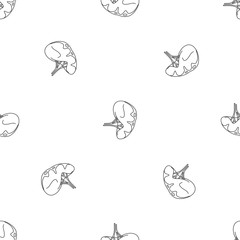 Human spleen icon. Outline illustration of human spleen vector icon for web design isolated on white background