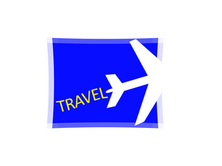 Fototapeta premium Airplane icon