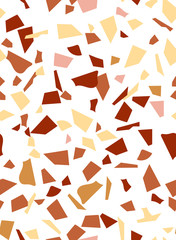 Terrazzo sealess vertical pattern. Flooring citchen vector design