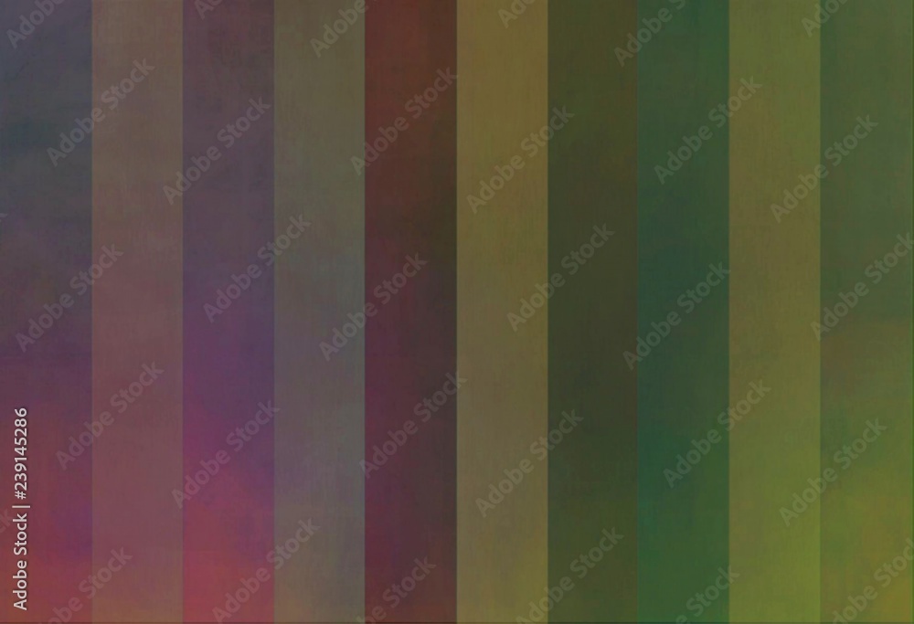 Poster abstract grunge background with vertically broad striped paint multicolored texture.