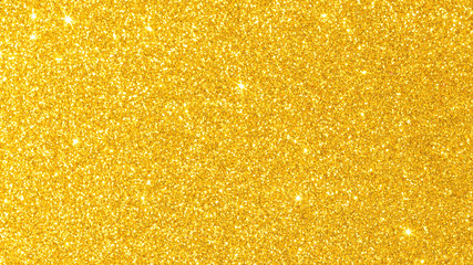 Gold glitter texture sparkling shiny wrapping paper background for Christmas holiday seasonal...