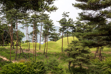 The Jisandong Ancient Tombs in Goryeong are the ancient tombs of Dae Gaya in Korea.