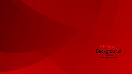 Red color and black color background abstract art vector 