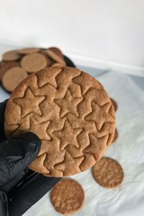 Christmas gingerbread cookie