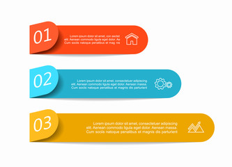 Infographic design template with place for your data. Vector illustration.