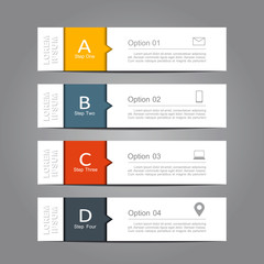 Infographic design template with place for your data. Vector illustration.