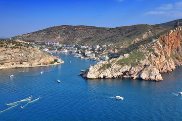 Fototapeta premium Crimea, Balaklava bay