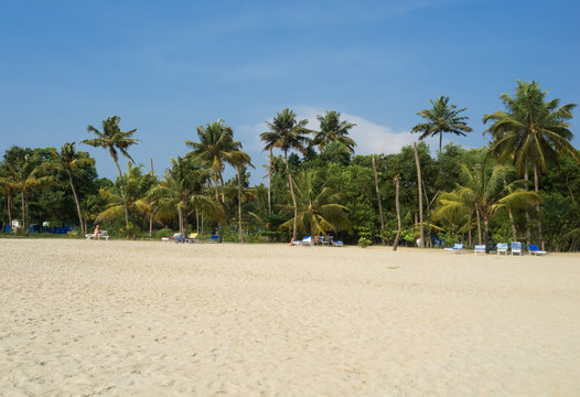 Malabar Coast Of The Arabian Sea In Kochi, Kerala India