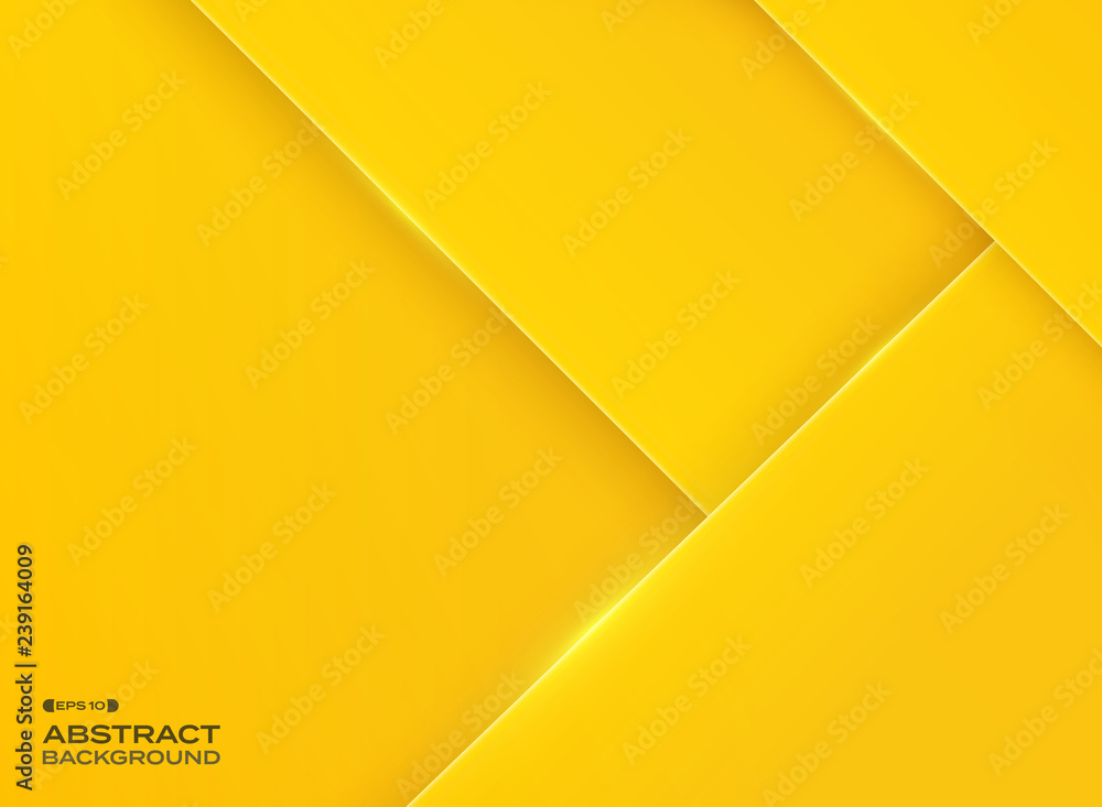 Poster abstract of gradient yellow background with glitter.