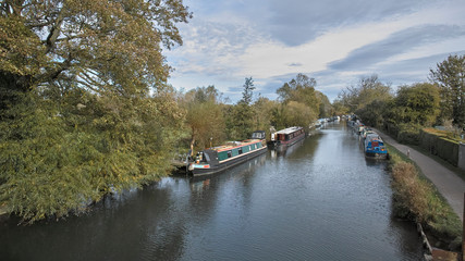 Boats on the Kennet and Avon Canal