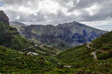 Fototapeta premium Anaga Mountains in Tenerife