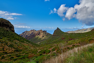 Anaga Mountains in Tenerife