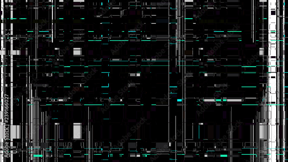Poster glitch texture. computer screen error. digital pixel noise abstract design. television signal fail. 