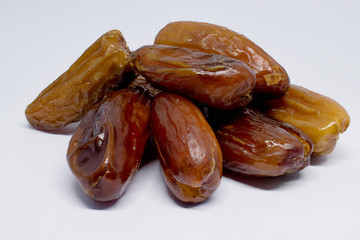 Getrocknete Datteln - Dörrobst - Trockenfrüchte - Makro mit durchgehender Schärfe - Focus Stacking