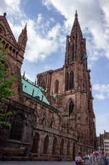 Cathedral of our lady of Strasbourg, France