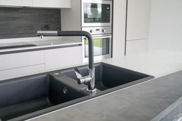 Mixer tap for kitchen sink